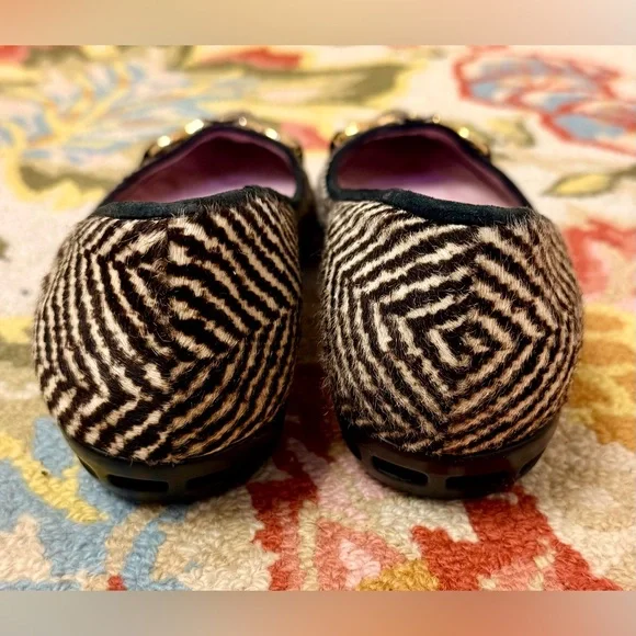 COLE HAAN X NIKE Limited Edition Calf Hair Pointed Toe Ballet Flats - Size 6 1/2 - Picture 9 of 16